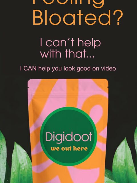 Digidoot social content — Feeling Bloated campaign